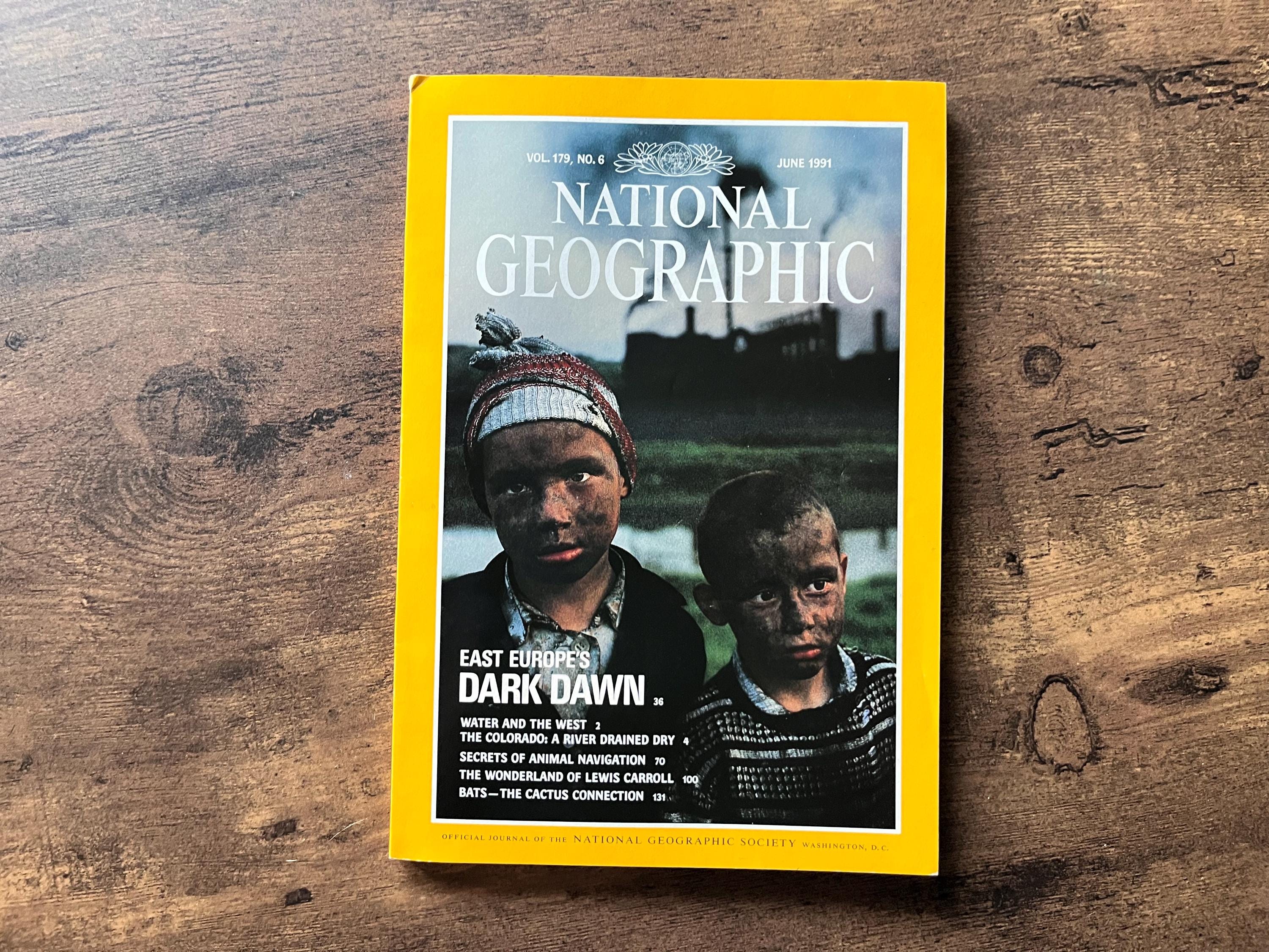 National Geographic Magazine Vol 180 No. 6 June 1991 - Etsy