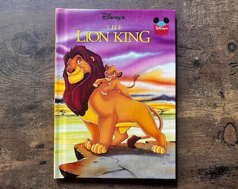 The Lion King 1994 Disney’s Wonderful World of Reading First American Edition