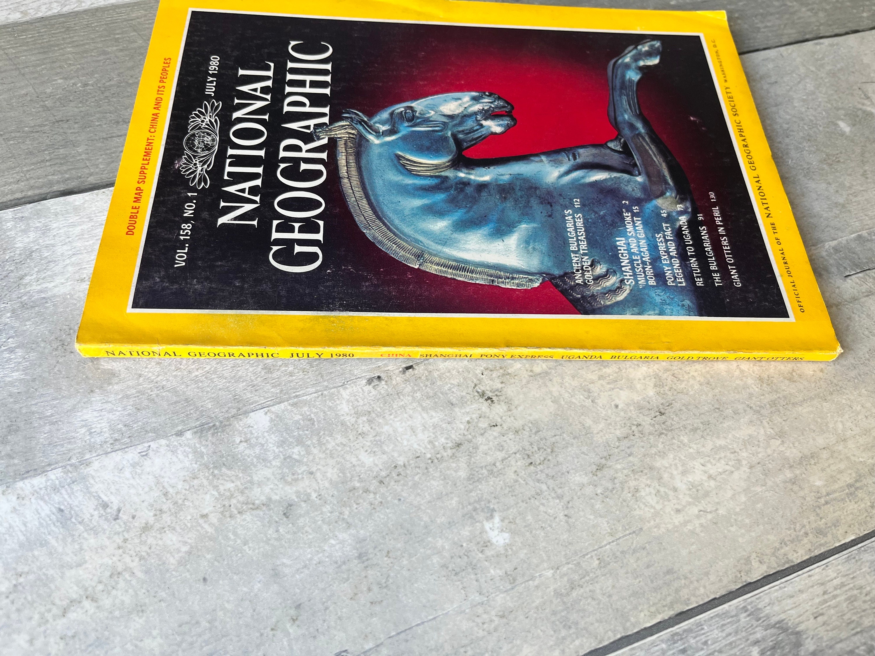 National Geographic Magazine Vol 158 No. 1 July 1980 Does