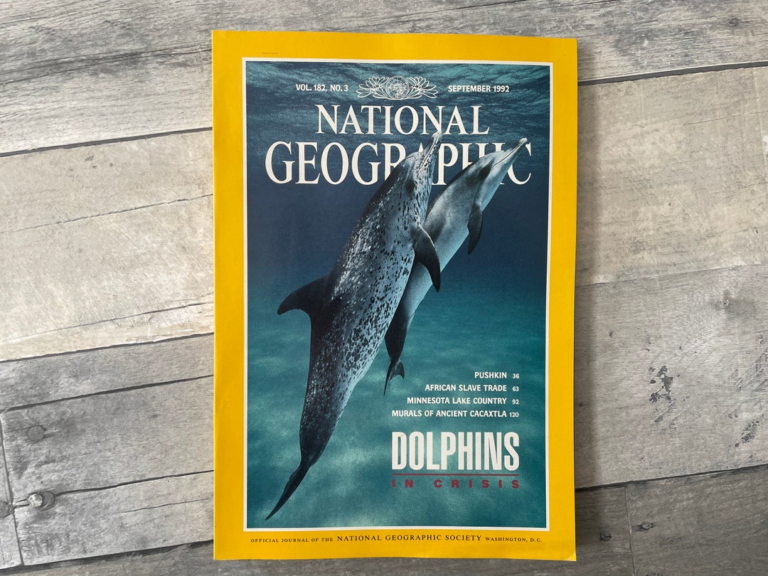 National Geographic Magazine Volume 182 No. 3 September 1992 - Etsy