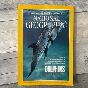 美品 National Geographic英語版1991-92年版 ケース付 1992 National Geographic Magazine - Etsy