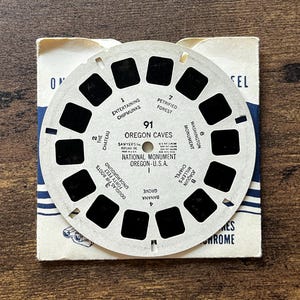 View-Master Reel 91 Oregon Caves National Monument Oregon USA I
