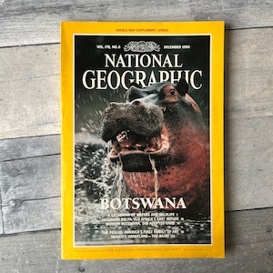 National Geographic Magazine Volume 178 No. 6 December 1990 Includes Insert