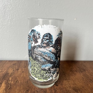 Vintage King Kong Drinking Glasses  1976