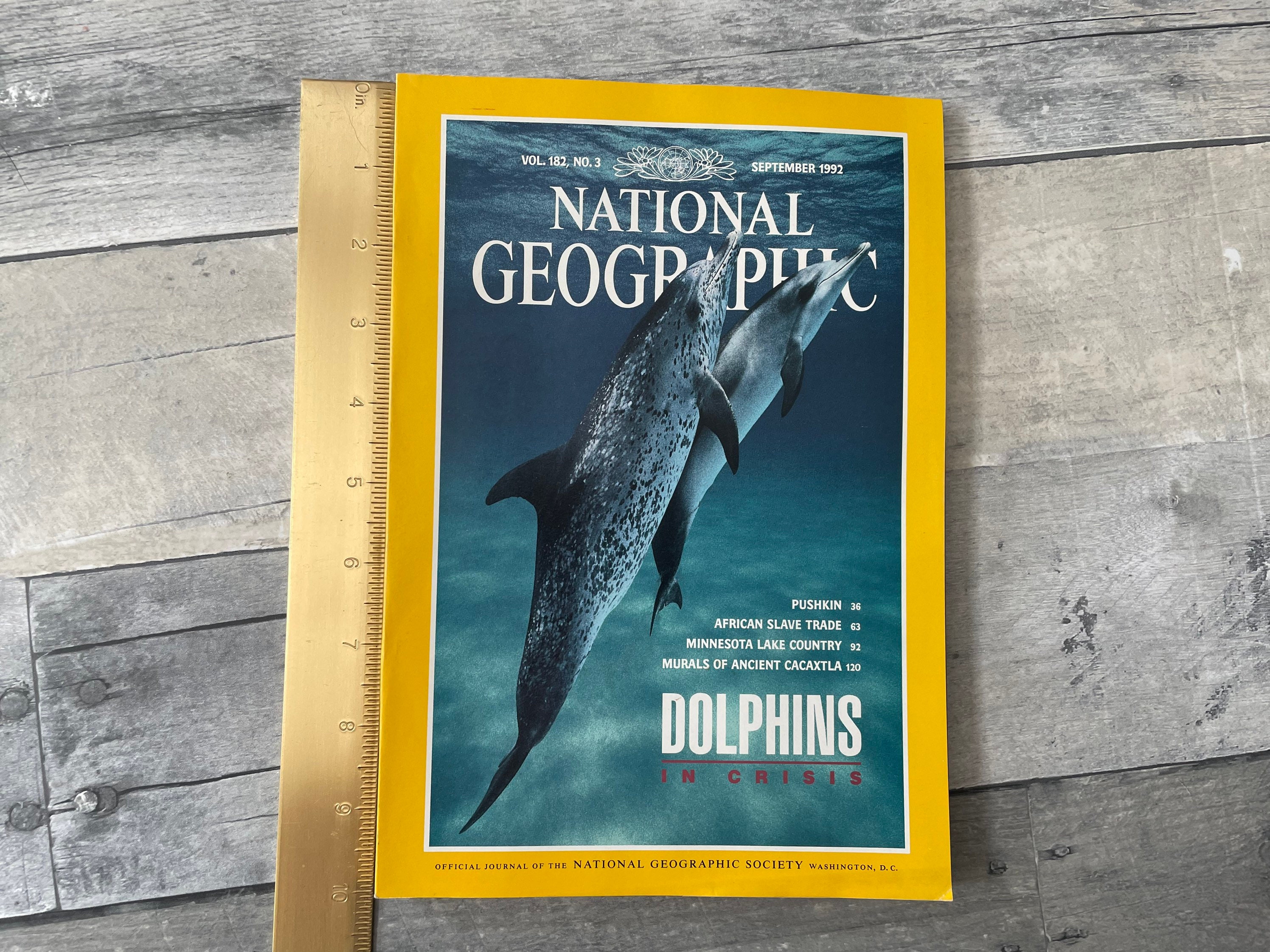 National Geographic Magazine Volume 182 No. 3 September 1992 - Etsy