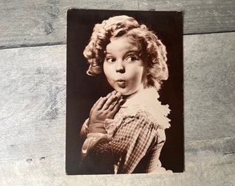Shirley Temple Vintage Postcard - UNUSED