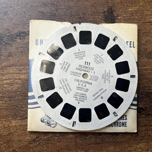 View-Master Reel 111 Redwood Highway California USA - I