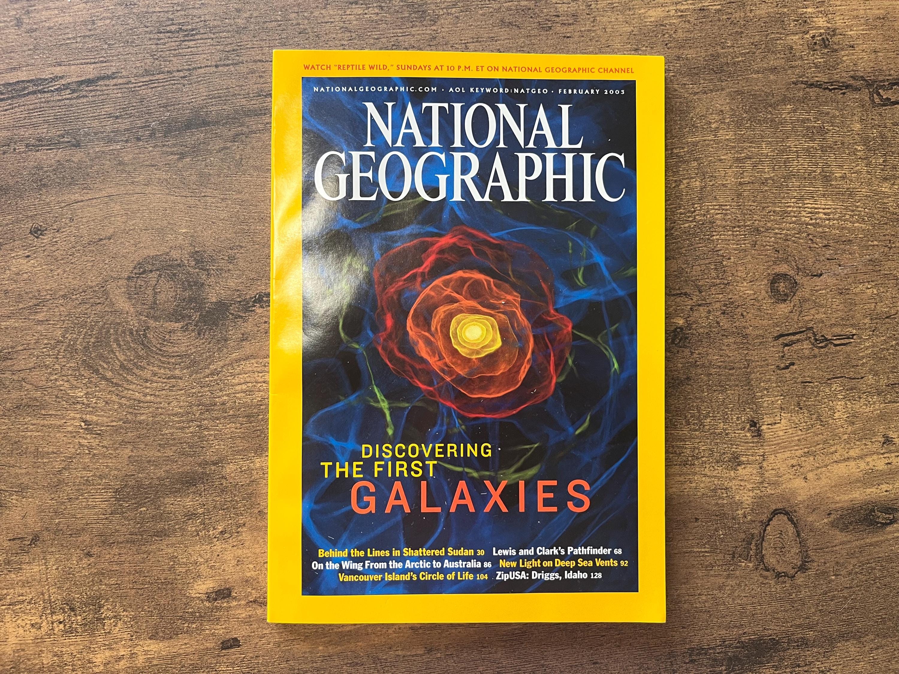 National Geographic Magazine February 2003 Galaxies - Sudan