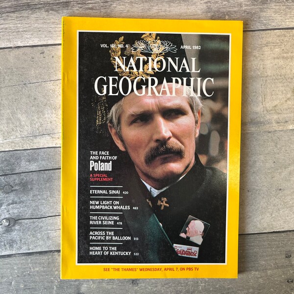 National Geographic Magazine Vol 161 No. 4 April 1982