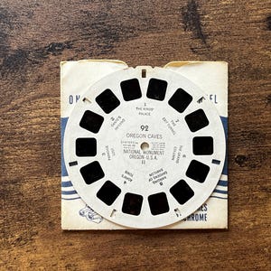 View-Master Reel 92 Oregon Caves National Monument Oregon USA II