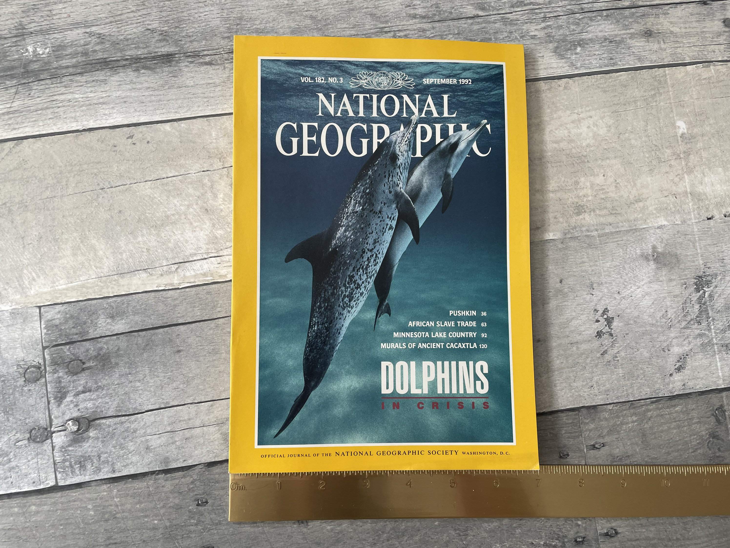 National Geographic Magazine Volume 182 No. 3 September 1992 - Etsy