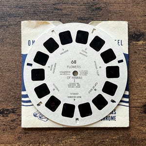 View-Master Reel 68 Flowers of Hawaii I 1951