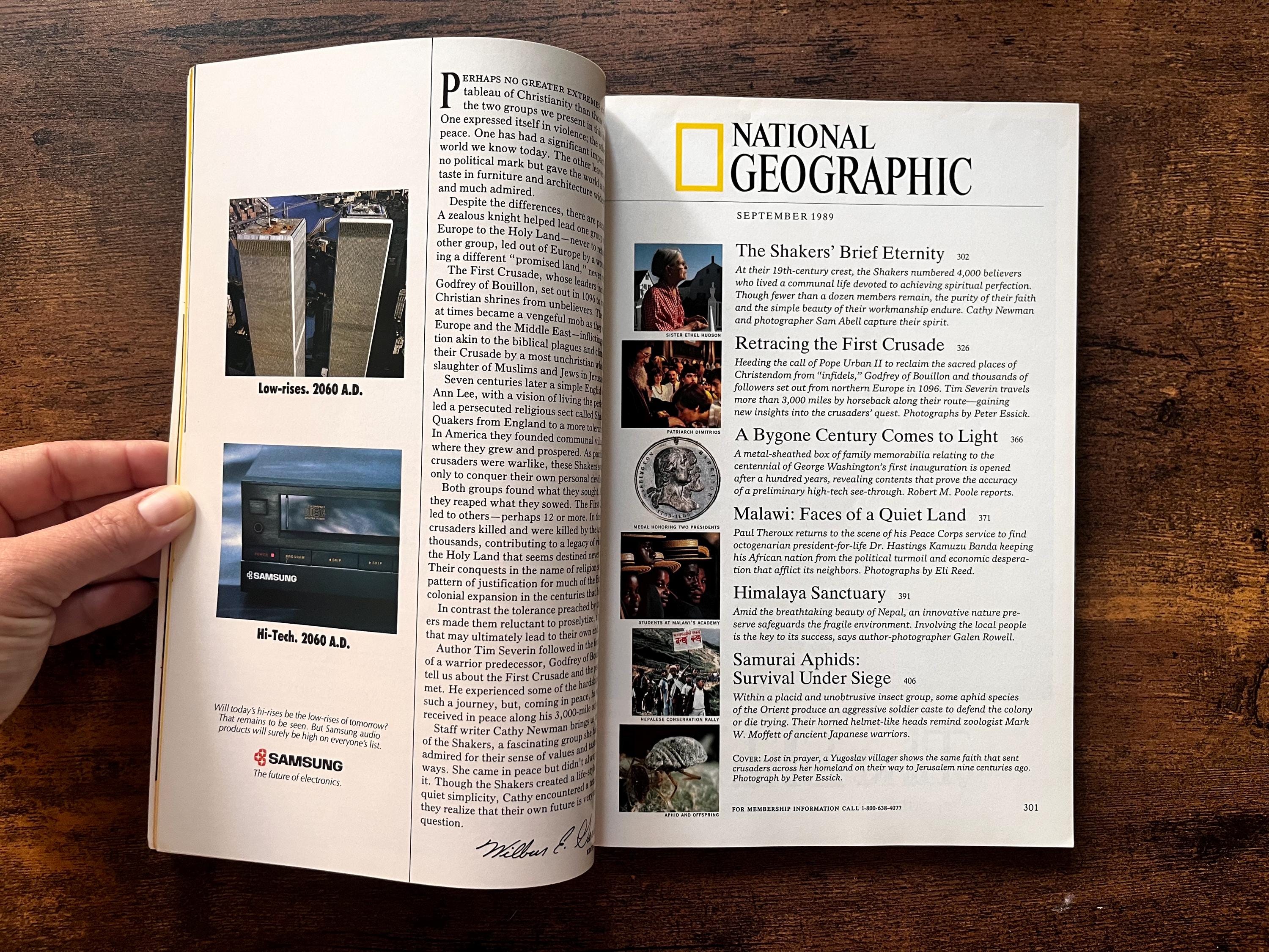 National Geographic September 1989 | Shakers - Crusade - Malawi