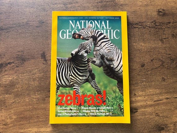 National Geographic Magazine Vol 204 No. 3 September 2003 - Etsy