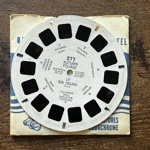 View-Master Reel 227 Autumn Foilage of New England