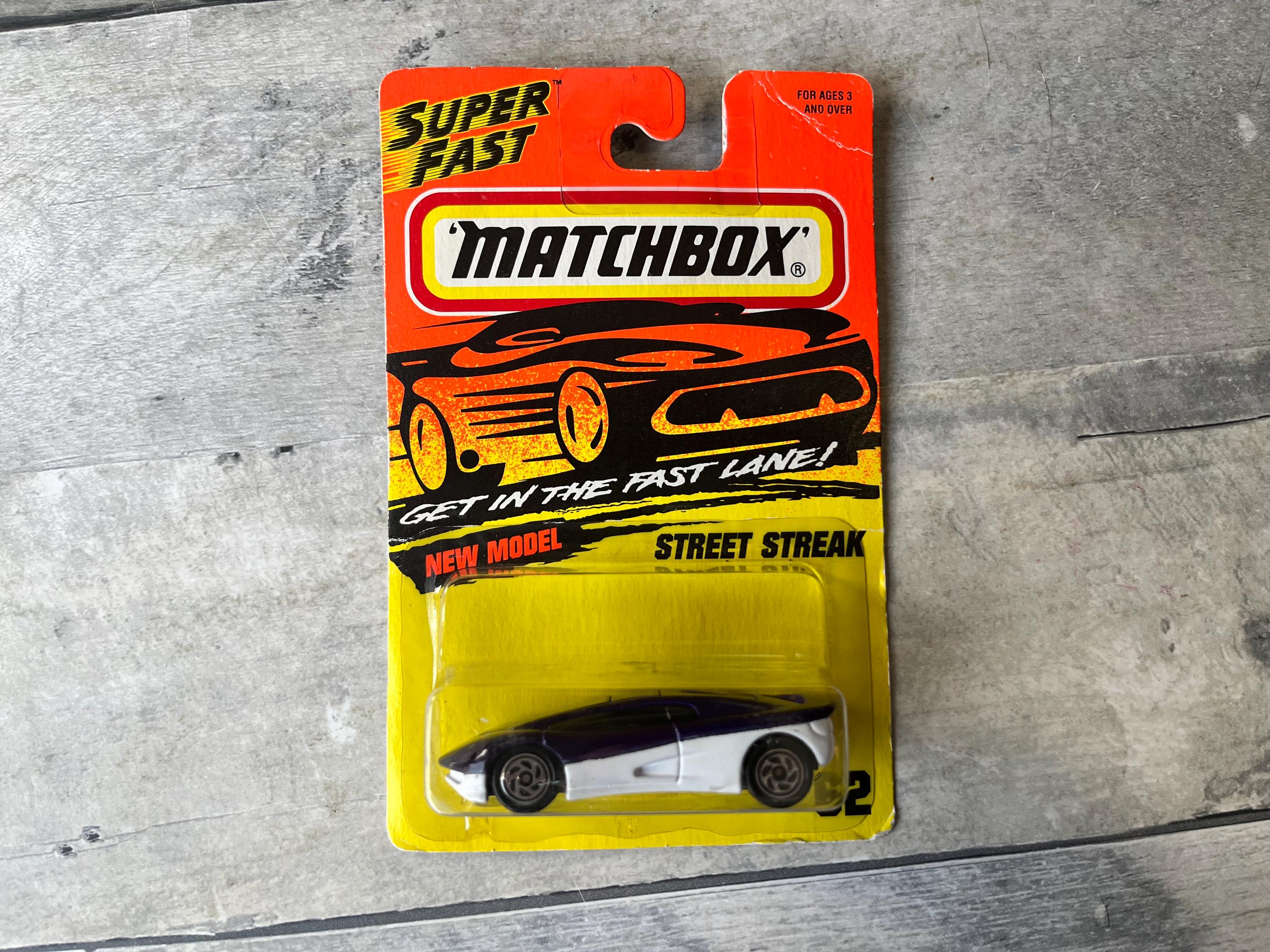 Matchbox Car Buick Street Streak #62 New in Package Canada