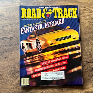 Road & Track Magazine June 1992