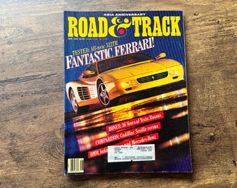Road & Track Magazine June 1992