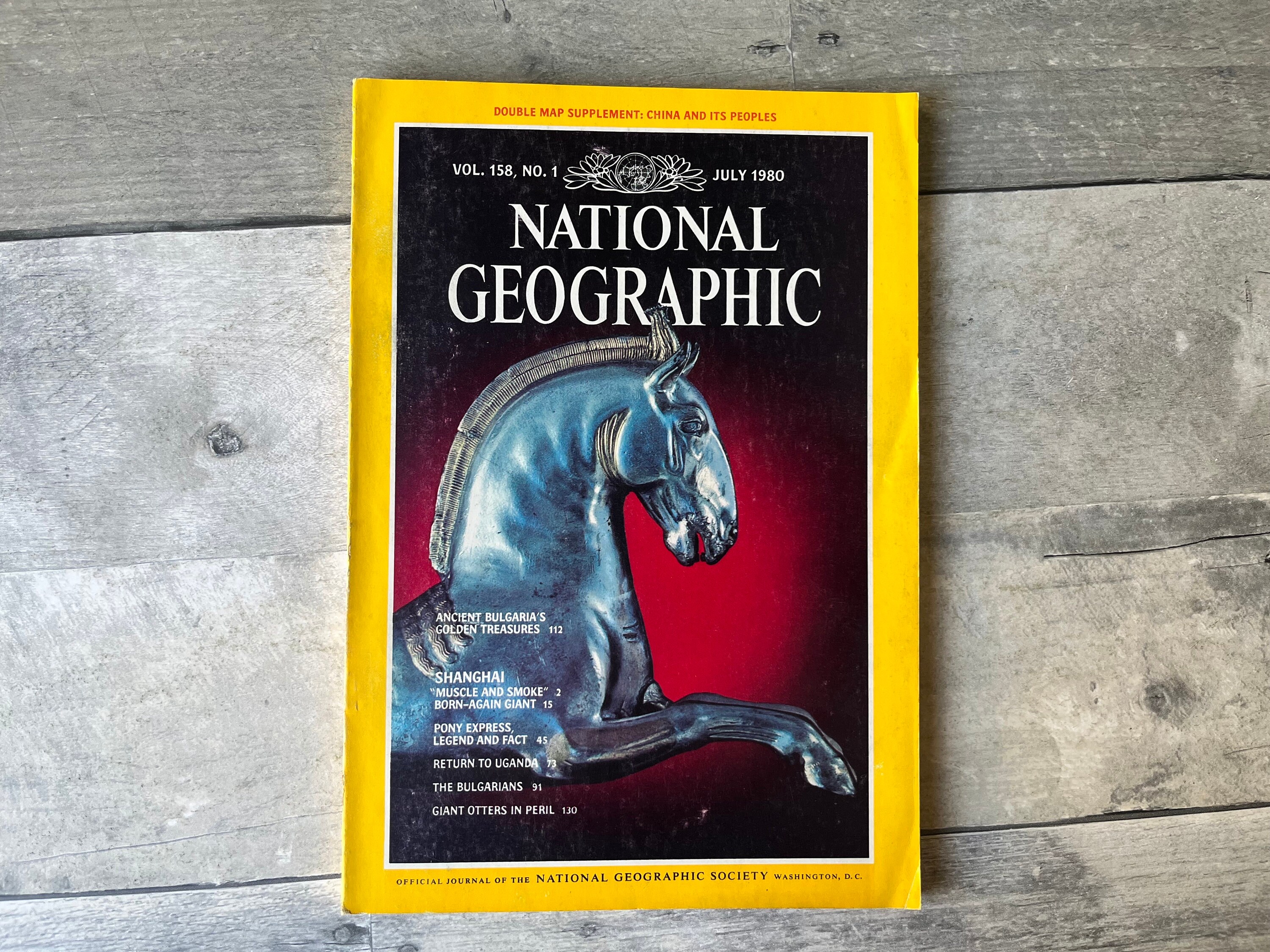 National Geographic Magazine Vol 158 No. 1 July 1980 Does