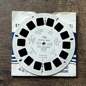 View-Master Reel 176 Petrified Forest National Monument Arizona USA