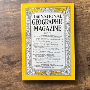 National Geographic Magazine Band 106 Nr. 1 Juli 1954 - Nachkriegs-Sammelmagazin