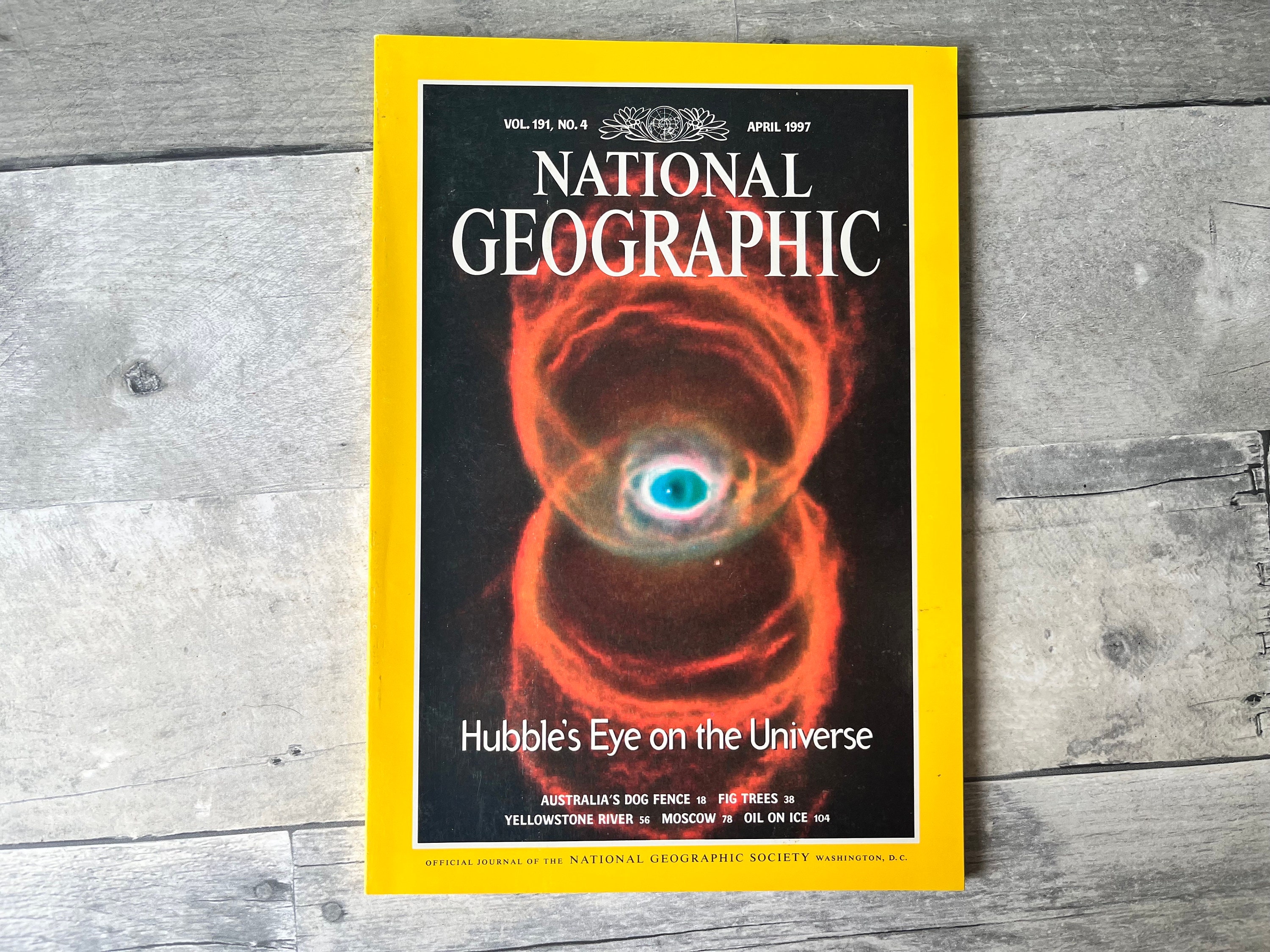 National Geographic Magazine Vol 191 No. 4 April 1997 - Etsy National Geographic Magazine Vol 191 No. 4 April 1997 - Etsy