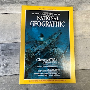 National Geographic Magazine Volume 173 No. 4 April 1988 Centennial