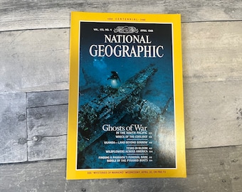 National Geographic Magazine Volume 173 No. 4 April 1988 Centennial