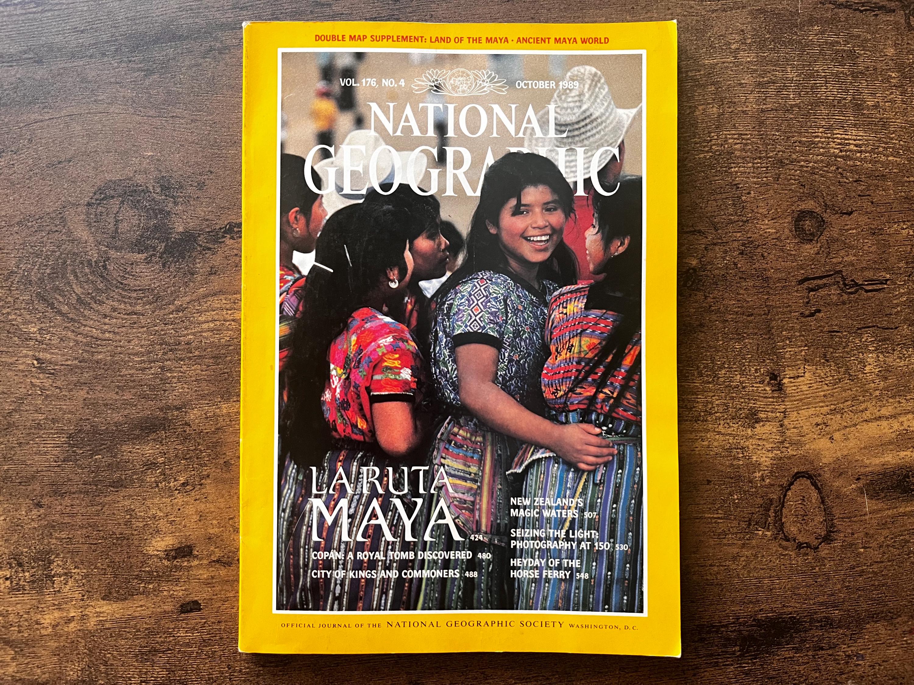 National Geographic Magazines 1989 - Etsy