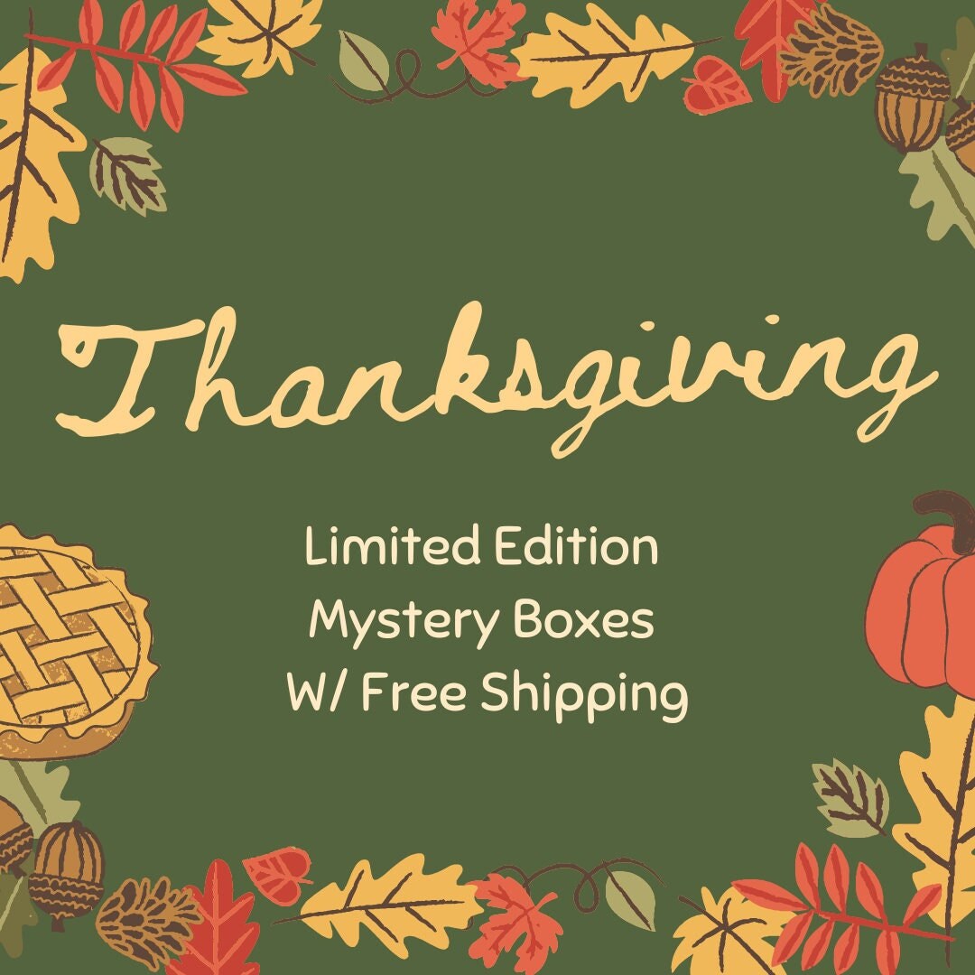 Autumn Mystery Box - Etsy