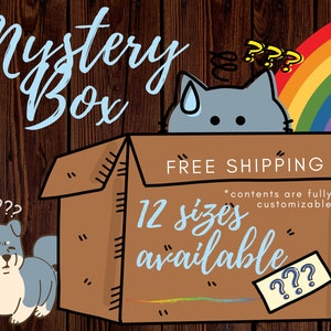 Color-Themed Mystery Box! With Customizable Contents & *FREE SHIPPING* (returns accepted)