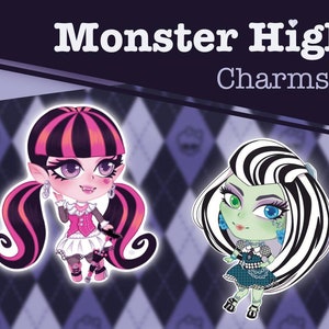 Monster High Draculaura y Frankie Encanto / Llavero