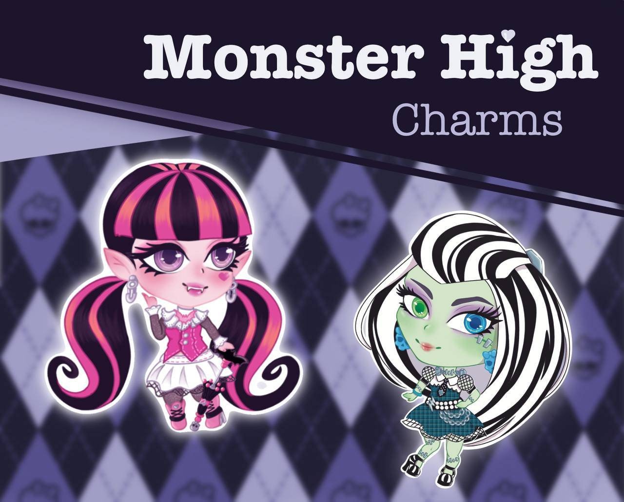 Monster High Draculaura Y Frankie Encanto / Llavero -  Israel