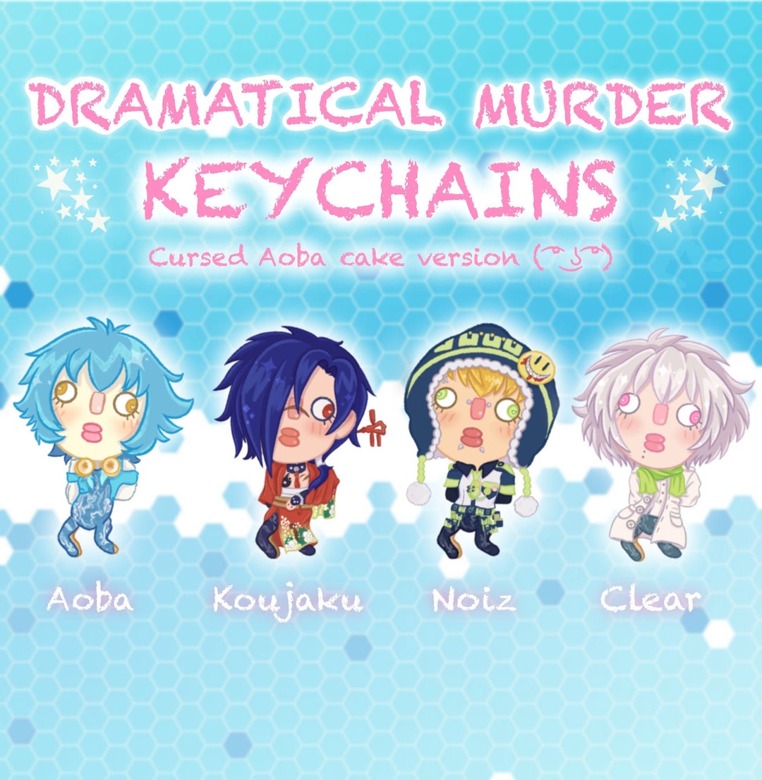 Aoba Cake Acrílico Brillo Llaveros, Dramatical Murder - Etsy