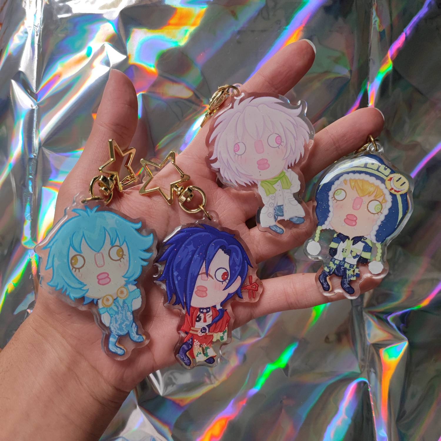 Aoba Cake Acrílico Brillo Llaveros, Dramatical Murder - Etsy