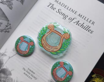 Griekse mythologie Patrochilles Het lied van Achilles inspireerde Phonegrip en badge