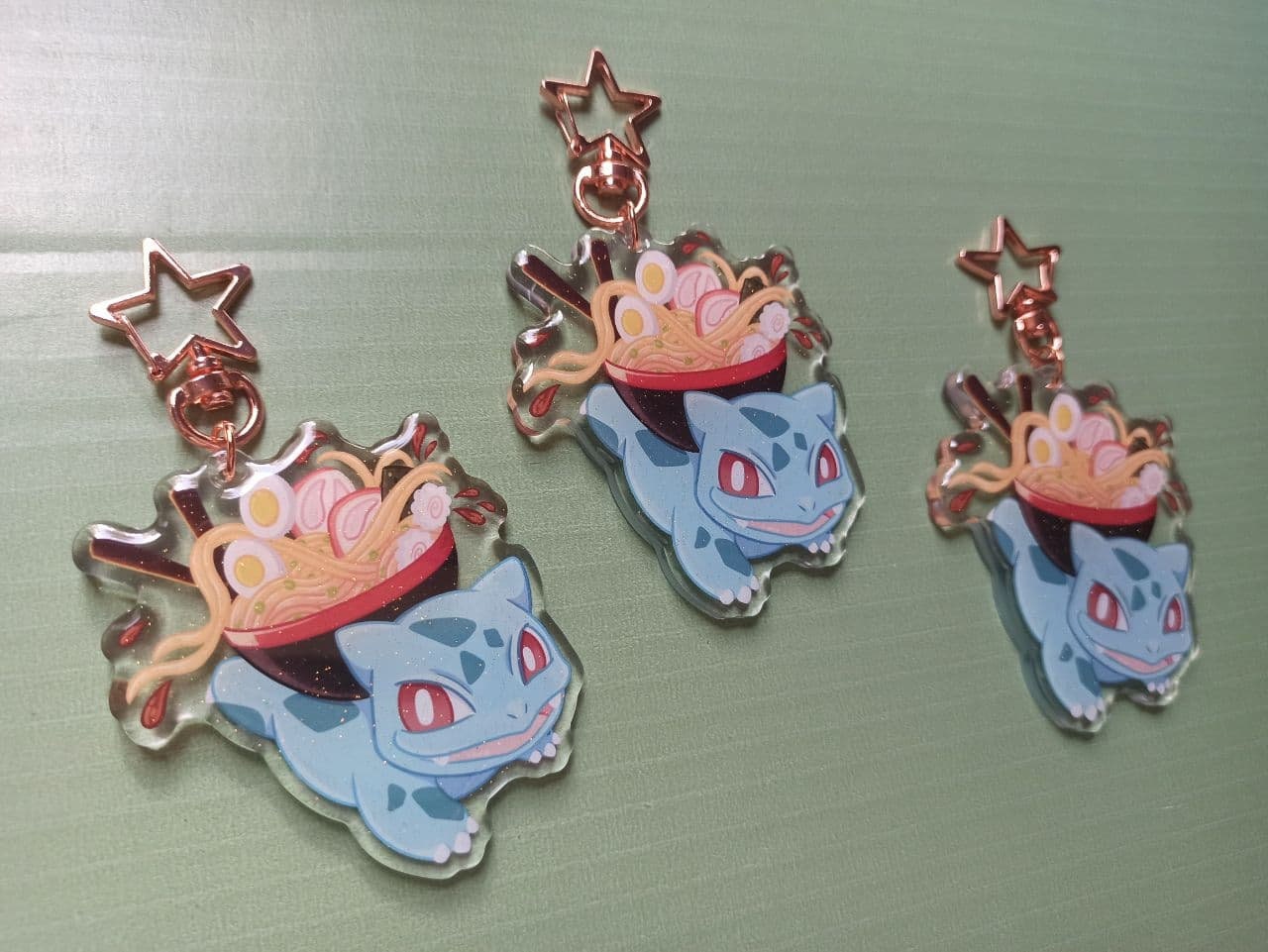 フシギダネラーメンキーホルダー / ポケモンチャーム - Etsy 日本