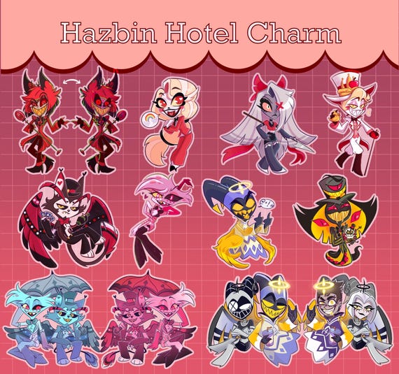 ハズビンホテル アラスター エンジェルダスト チャーリー ヴァギー