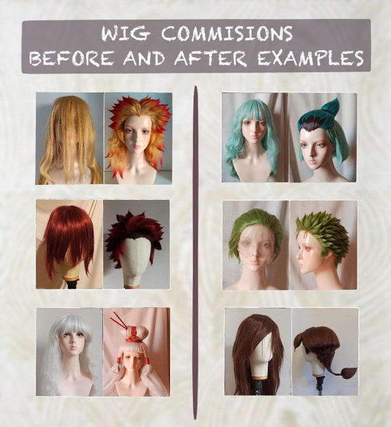 CLOSED Custom Cosplay Wig Commissions 