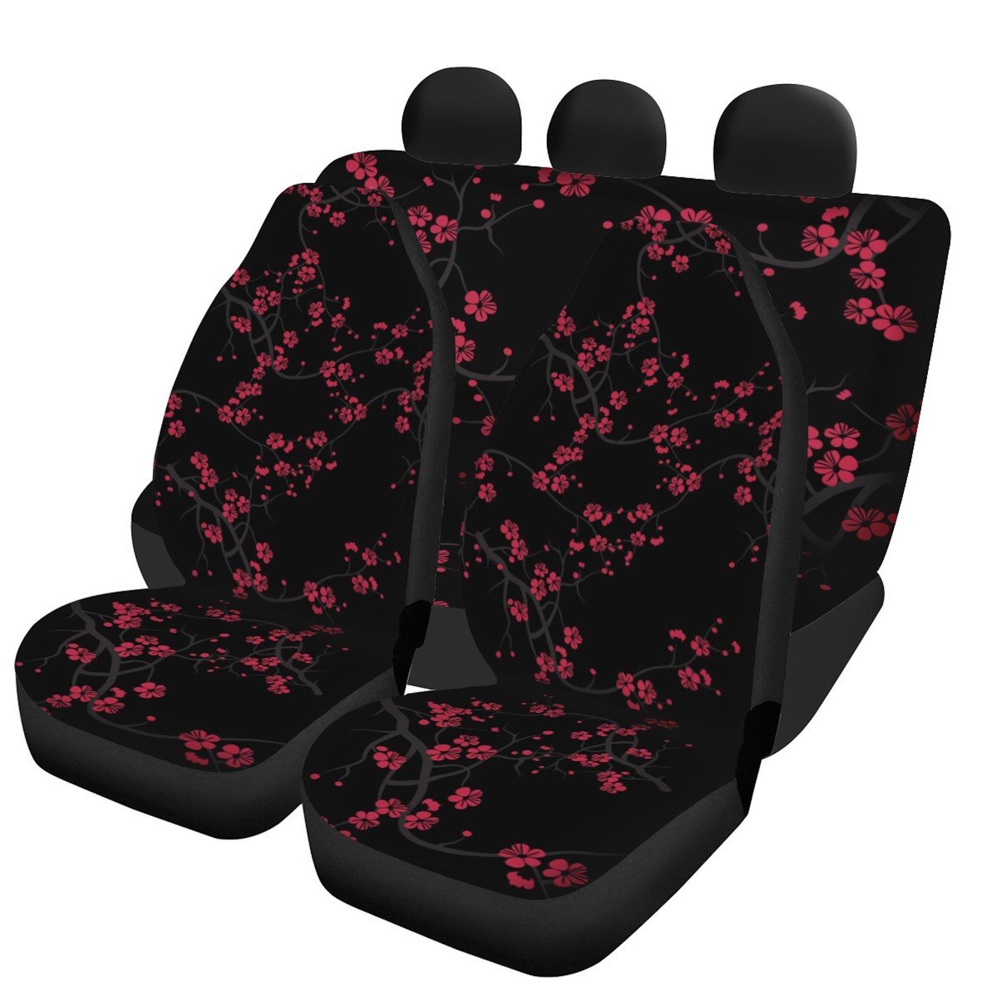 Full red seat covers - .de