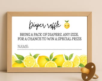 Diaper raffle tickets | Diaper raffle | Baby shower | Baby shower game | Baby shower games | Printable | Baby shower sign | Digital download