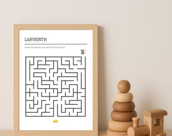 Printable maze | Mazes for kids | Instant download | Printable mazes | Maze | Printable | Kids activities | Printable games | Kids mazes