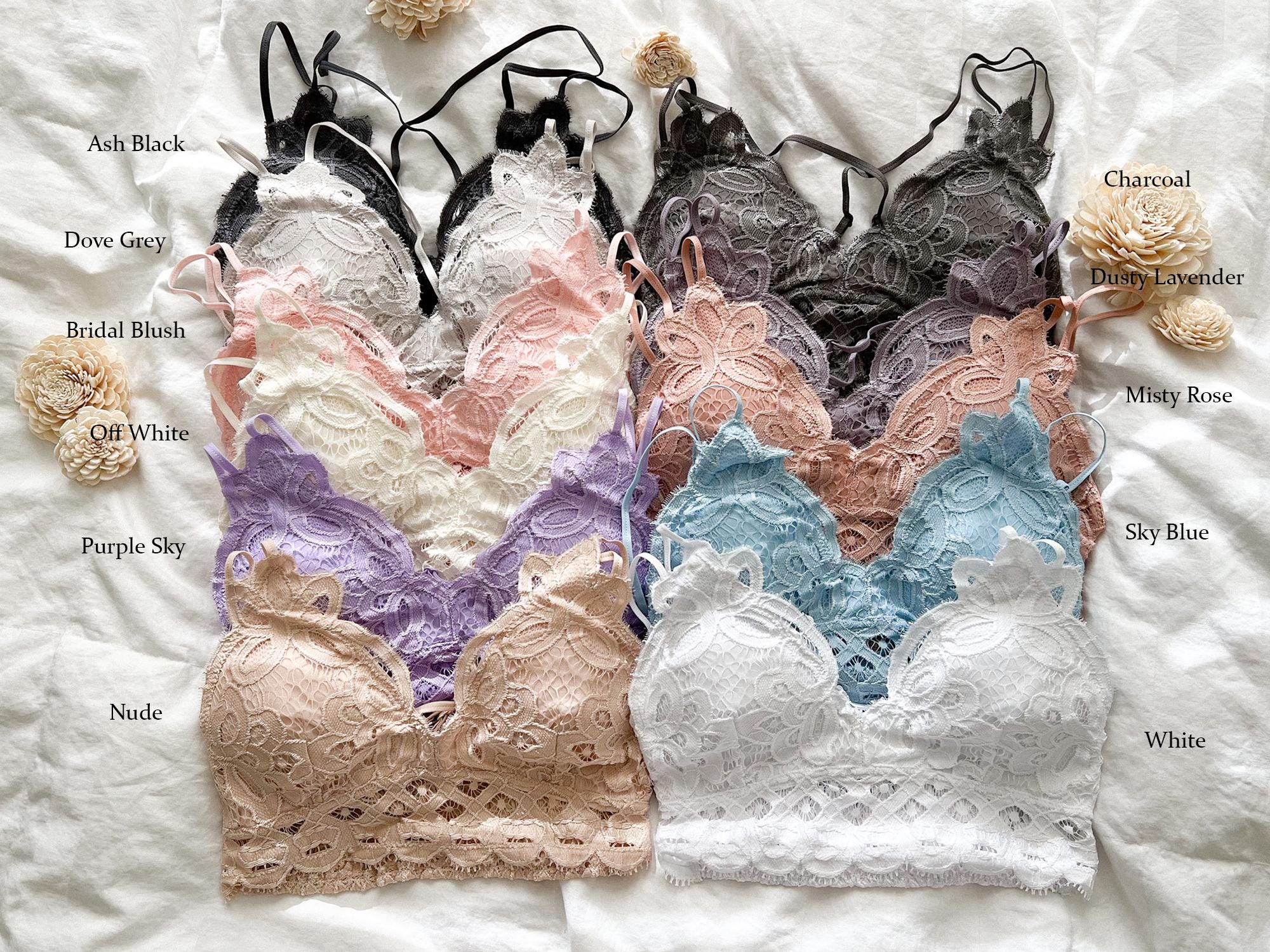 cheap lace bralettes
