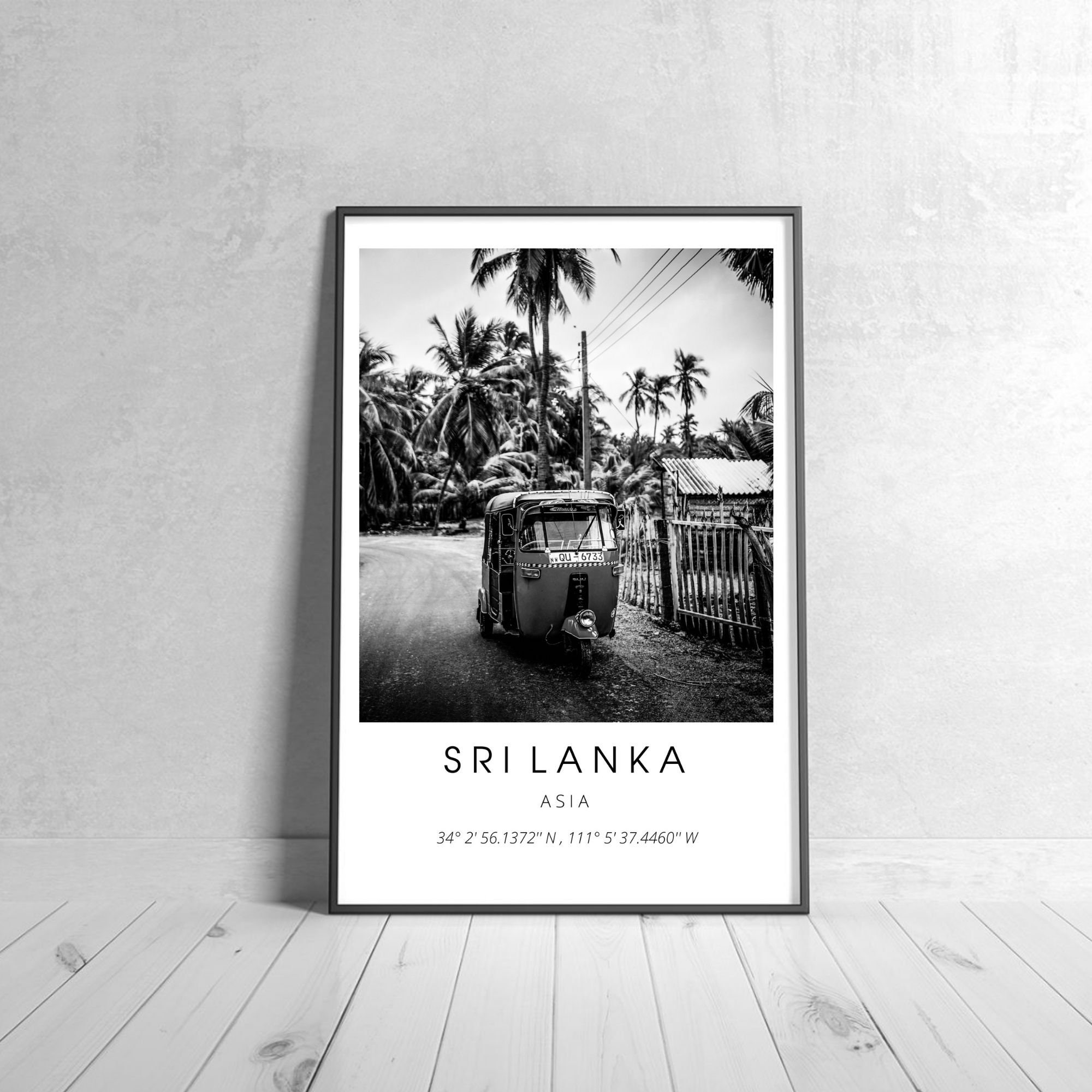 Sri Lanka Wall ArtMinimalist Printable Wall ArtSri Lanka Etsy