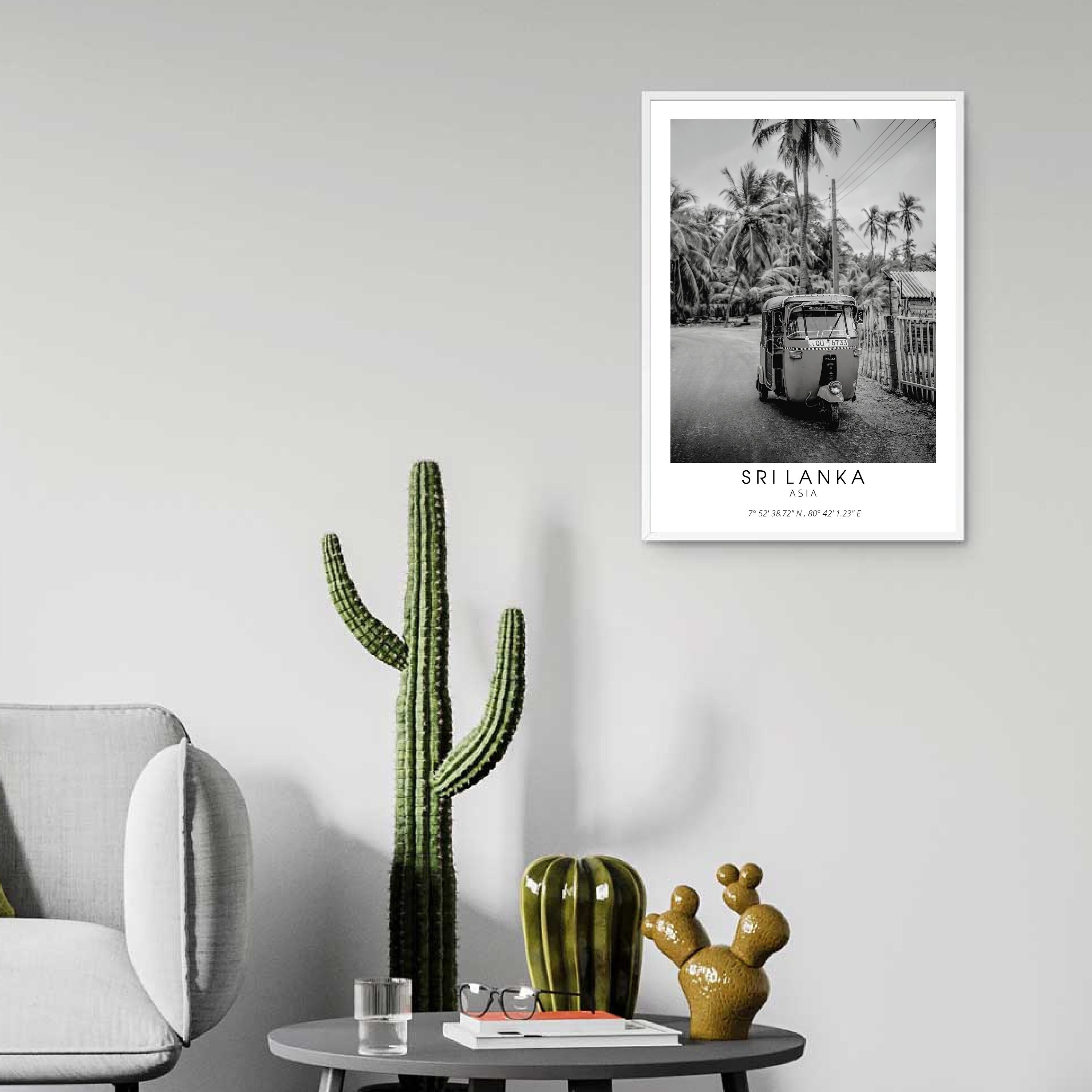 Sri Lanka Wall Artminimalist Printable Wall Artsri Lanka Etsy Australia