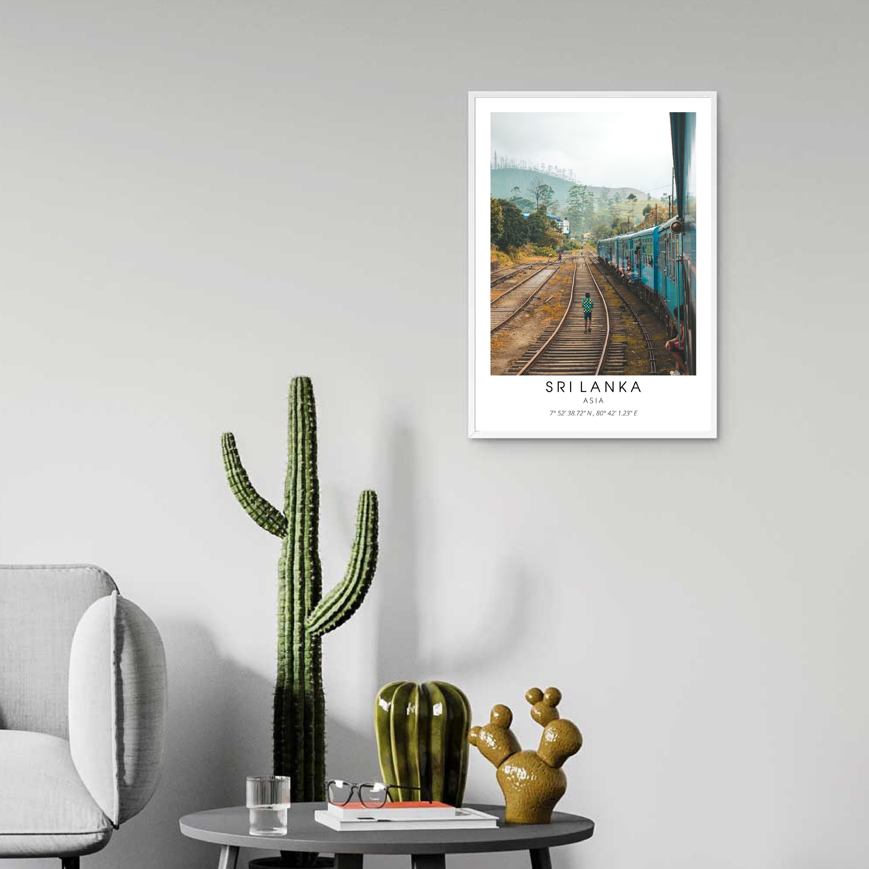 Sri Lanka Wall Artminimalist Printable Wall Artsri Lanka Print, Sri