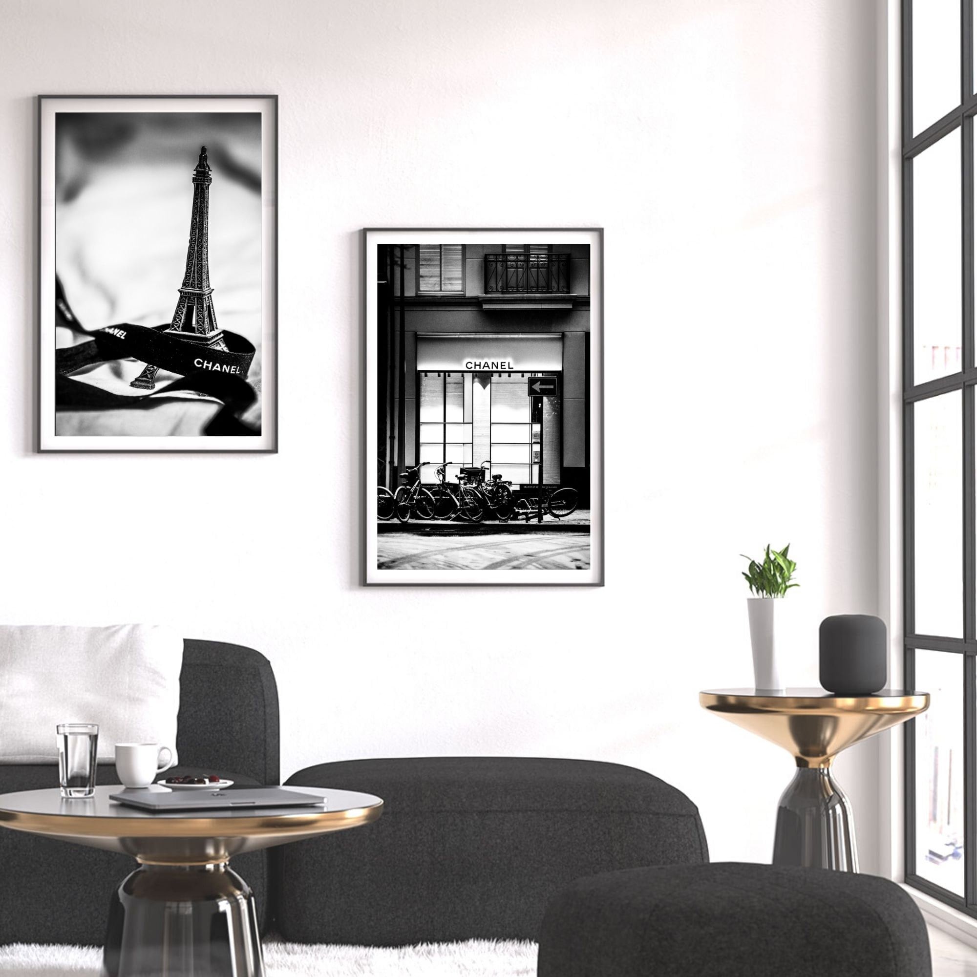 Designer Wall Art Set of 3, Fashion Wall Art Set, Coco Posters,designer