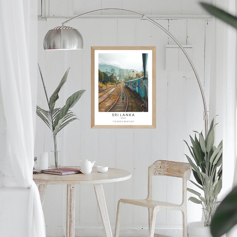 Sri Lanka Wall Artminimalist Printable Wall Artsri Lanka Print, Sri