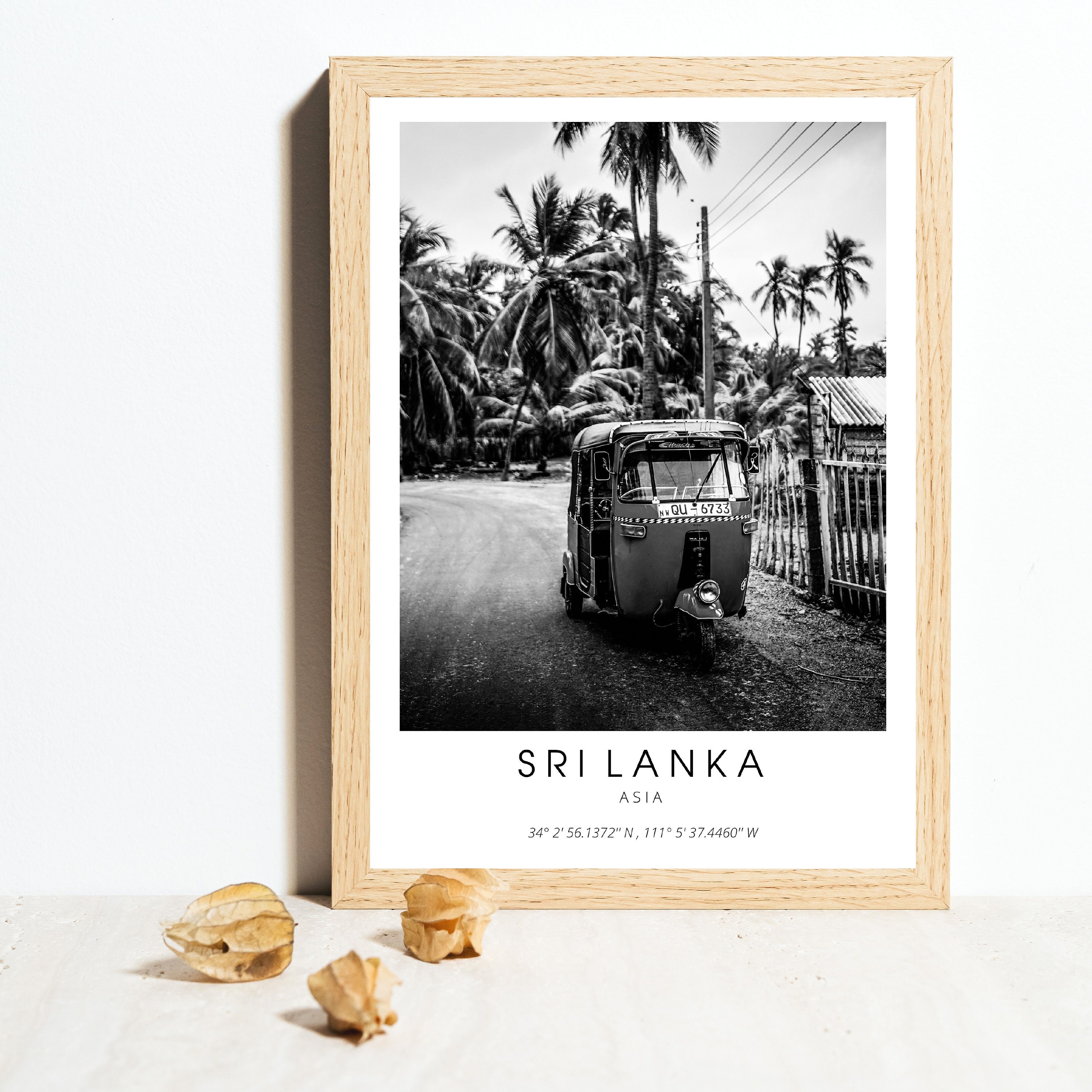Sri Lanka Wall Artminimalist Printable Wall Artsri Lanka Etsy UK