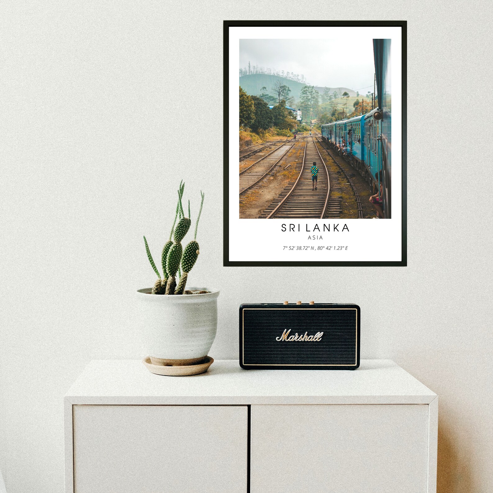 Sri Lanka Wall Artminimalist Printable Wall Artsri Lanka Print, Sri